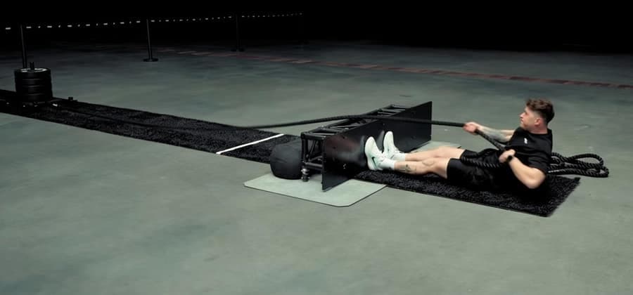 Seated Sled Pull